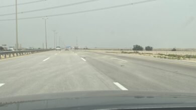 صور|-نشاط-الرياح-المثيرة-للأتربة-يخفّض-الرؤية-على-طريق-الأحساء-–-الدمام