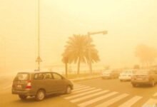 طقس-المساء.-أتربة-مثارة-وأمطار-على-أجزاء-من-المنطقة-الشرقية