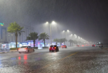 طقس-الصباح-الباكر.-ضباب-وأمطار-متوسطة-على-المنطقة-الشرقية