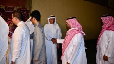 آل-النهدي-يتلقون-التعازي-في-وفاة-فقيدهم-الحكم-صالح 