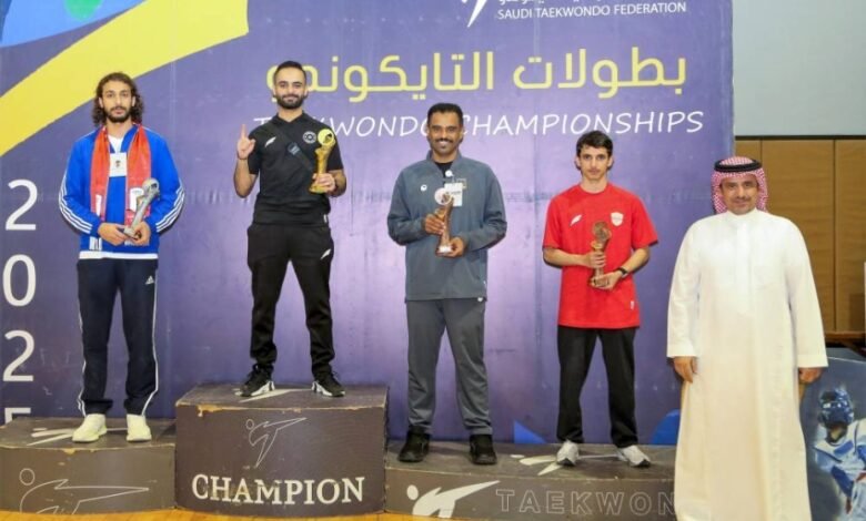 القادسية-يتوّج-بذهبية-السيدات…-والشباب-يفرض-هيمنته-في-ختام-بطولة-المملكة-للتايكوندو