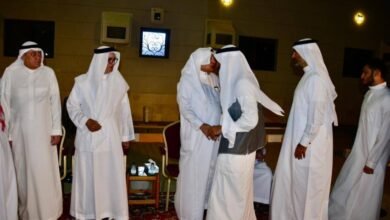 ال-جمجوم-يستقبلون-المواسين-في-وفاة-فقيدتهم