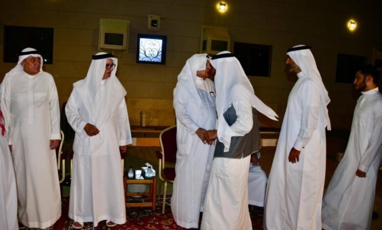 ال-جمجوم-يستقبلون-المواسين-في-وفاة-فقيدتهم