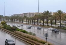 عاجل:-إنذار-أحمر.-أمطار-غزيرة-على-أجزاء-من-المنطقة-الشرقية