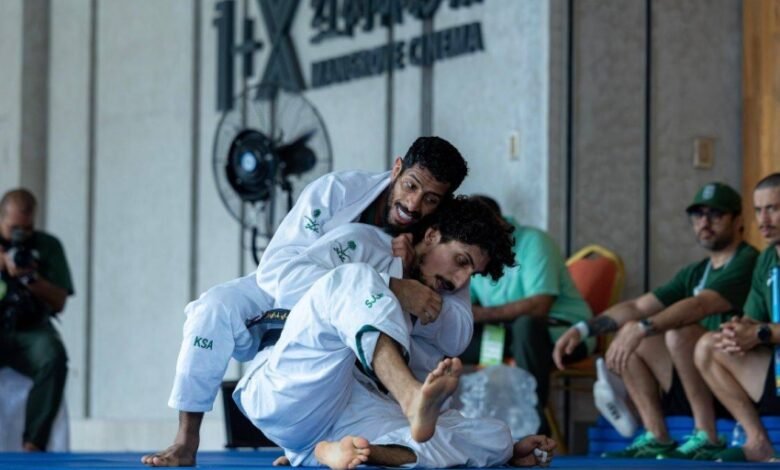 فريق-السعودية-للجوجيتسو-يواصل-استعدادته-لألعاب-آسيا-الشاطئية