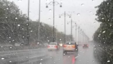 تصل-إلى-غزيرة.-أمطار-متباينة-الشدة-على-الشرقية-اليوم-الخميس