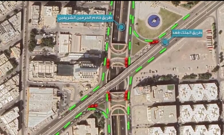 الجمعة.-إغلاق-جزئي-بدوار-خادم-الحرمين-بالخُبر-لأعمال-الصيانة
