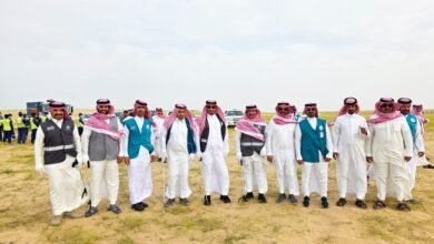 بمشاركة-70-متطوعًا.-مبادرة-بيئية-لتنظيف-المتنزهات-البرية-في-النعيرية