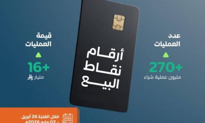 أكثر-من-270-مليون-عملية-نقاط-بيع-في-المملكة-بقيمة-تجاوزت-16-مليار-ريال-في-أسبوع