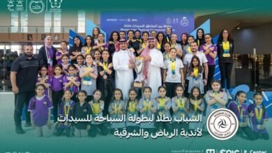 الشباب-يتوّج-ببطولة-منطقتي-الرياض-والشرقية-للسباحة-للسيدات