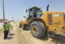 النعيرية.-إنجاز-أعمال-تطوير-طرق-وإنارة-بـ47-ألف-متر-مربع