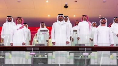افتتاح-دورة-الألعاب-الخليجية-الرابعة-بحضور-وزير-الرياضة