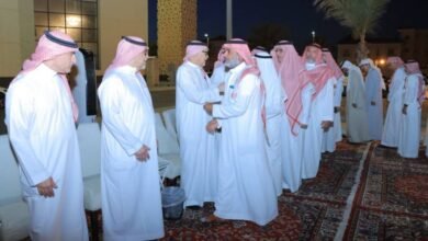 آل-عشماوي-يستقبلون-المواسين-في-وفاة-فقيدتهم-فاطمة