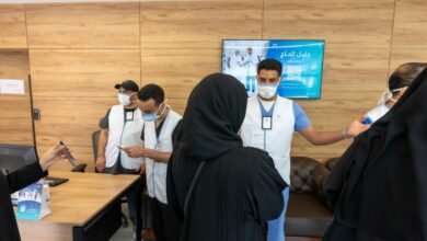 الجواز-الصحي-أولاً.-هكذا-يستعد-منفذ-جسر-الملك-فهد-لخدمة-ضيوف-الرحمن