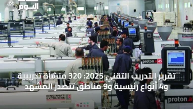 تقرير-التدريب-التقني-2025:-320-منشأة-تدريبية-و4-أنواع-رئيسية-و9-مناطق-تتصدر-المشهد