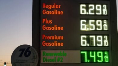  أسعار-البنزين-تتجاوز-4-دولارات-في-جميع-الولايات-الأمريكية-مع-استمرار-تداعيات-الحرب-مع-إيران