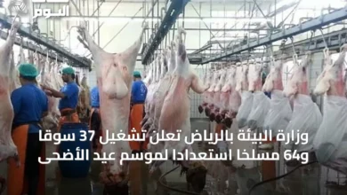 وزارة-البيئة-بالرياض-تعلن-تشغيل-37-سوقًا-و64-مسلخًا-استعدادًا-لموسم-عيد-الأضحى