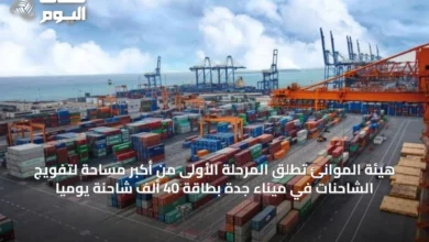 هيئة-الموانئ-تُطلق-المرحلة-الأولى-من-أكبر-مساحة-لتفويج-الشاحنات-في-ميناء-جدة-بطاقة-40-ألف-شاحنة-يوميًا