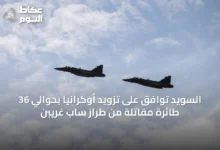 السويد-توافق-على-تزويد-أوكرانيا-بحوالي-36-طائرة-مقاتلة-من-طراز-ساب-غريبن