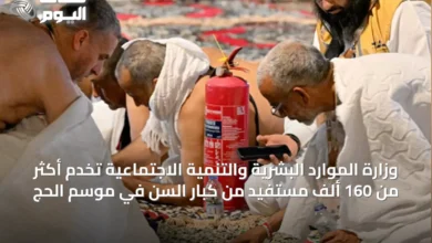 وزارة-الموارد-البشرية-والتنمية-الاجتماعية-تخدم-أكثر-من-160-ألف-مستفيد-من-كبار-السن-في-موسم-الحج