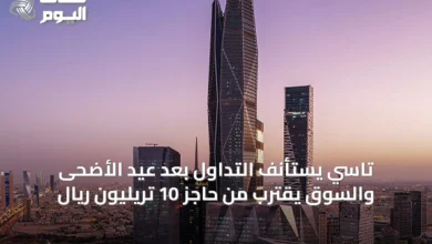 تاسي-يستأنف-التداول-بعد-عيد-الأضحى-والسوق-يقترب-من-حاجز-10-تريليون-ريال