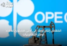 انخفاض-إنتاج-أوبك-إلى-أدنى-مستوى-له-منذ-أواخر-الثمانينيات