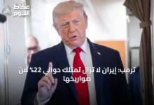 ترمب:-إيران-لا-تزال-تمتلك-حوالي-22%-من-صواريخها