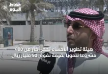 هيئة-تطوير-الأحساء-تحجز-أكثر-من-480-مشروعاً-تنموياً-بقيمة-تفوق-50-مليار-ريال