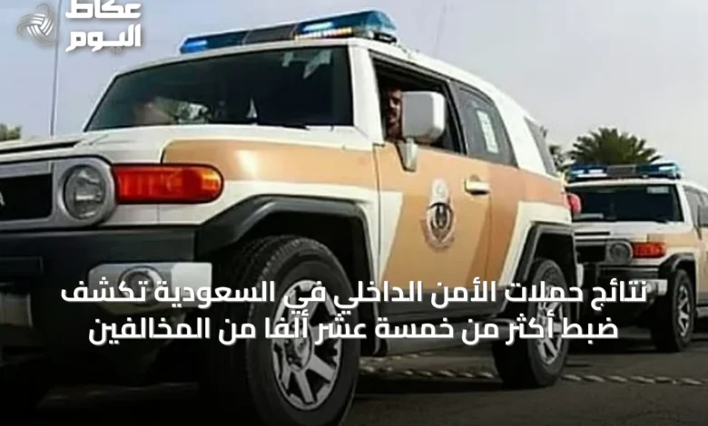 نتائج-حملات-الأمن-الداخلي-في-السعودية-تكشف-ضبط-أكثر-من-خمسة-عشر-ألفًا-من-المخالفين