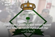 المديرية-العامة-للجوازات-تُفصِّل-خطوات-إصدار-جواز-السفر-لأفراد-الأسرة-عبر-منصة-أبشر