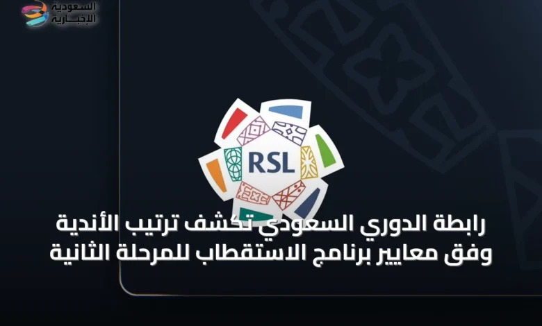 رابطة-الدوري-السعودي-تكشف-ترتيب-الأندية-وفق-معايير-برنامج-الاستقطاب-للمرحلة-الثانية