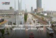 توقعات-طقس-المملكة-اليوم:-أمطار-رعدية-ورياح-نشطة-في-عدة-مناطق