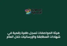هيئة-المواصفات-تُسجِّل-طفرة-رقمية-في-شهادات-المطابقة-والإرساليات-خلال-العام