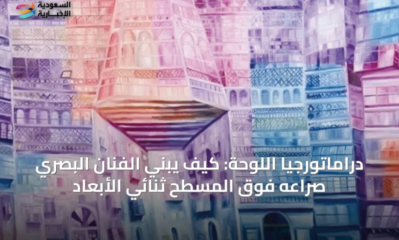 دراماتورجيا-اللوحة:-كيف-يبني-الفنان-البصري-صراعه-فوق-المسطح-ثنائي-الأبعاد