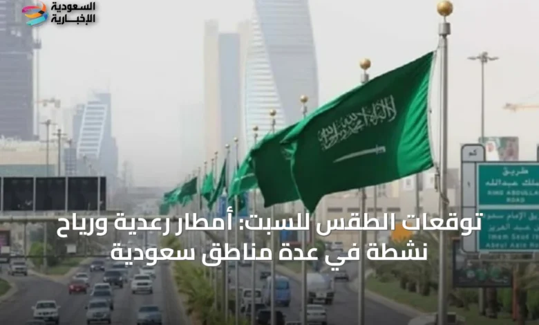 توقعات-الطقس-للسبت:-أمطار-رعدية-ورياح-نشطة-في-عدة-مناطق-سعودية